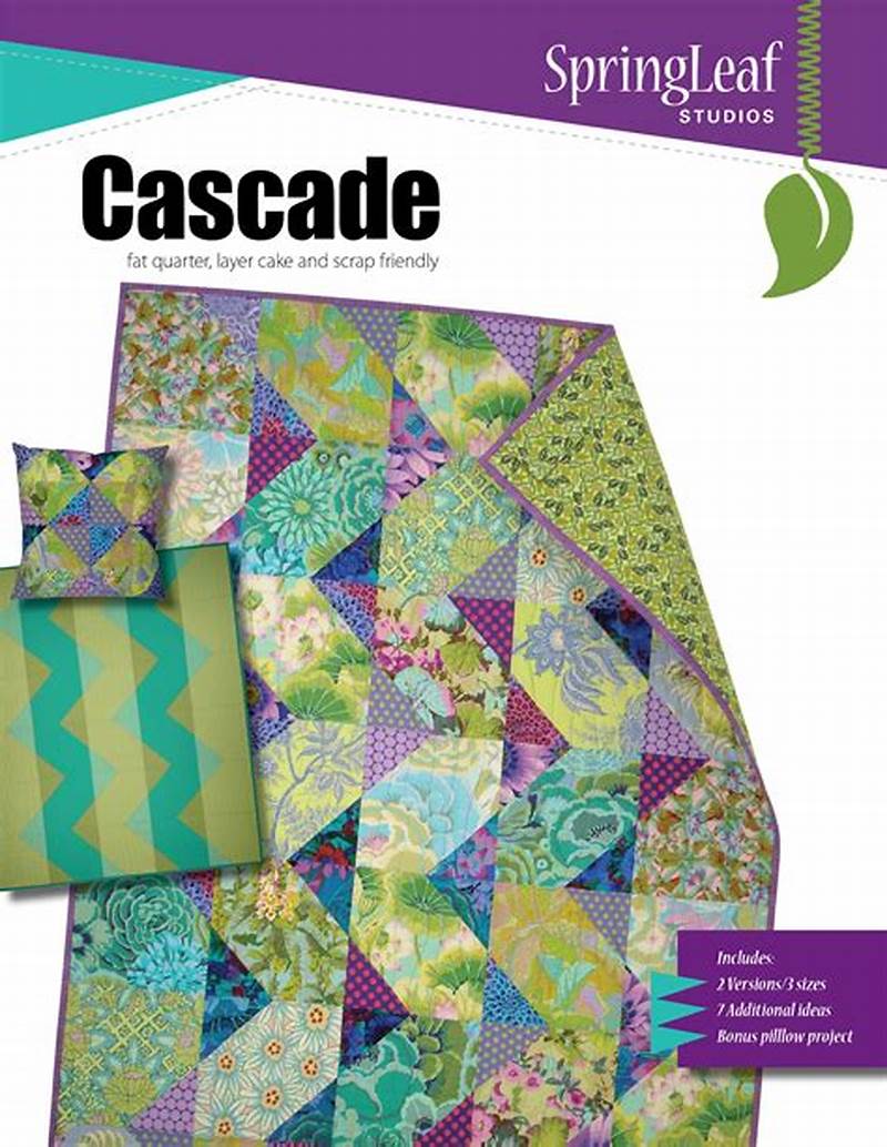 Cascade Quilt Pattern By Springleaf Studios