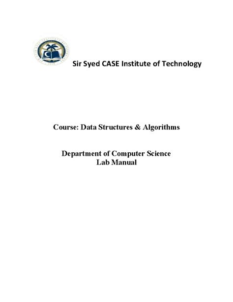 Case Institute Of Technology Course Catalog