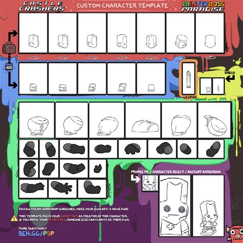 Castle Crashers Dlc Template