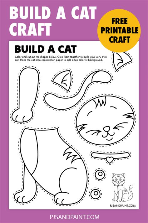 Cat Craft Printable