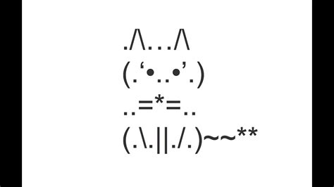 Cat Text Art Copy and Paste