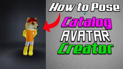 Catalog Avatar Creator Poses
