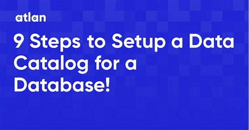 Catalog Database  The Database Format Feature Version 9080