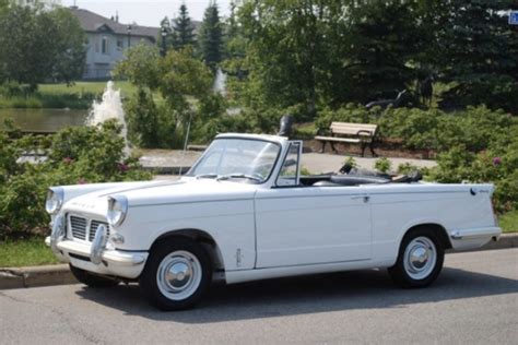 Catalog For 63 Triumph Herald Convertible