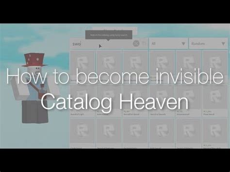 Catalog Heaven How To Make Ur Gears Invisible