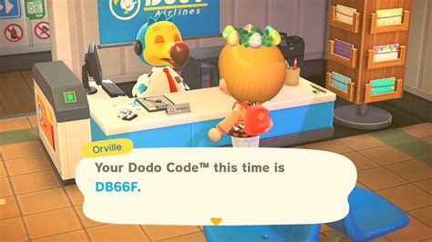 Catalog Island Animal Crossing Dodo Code
