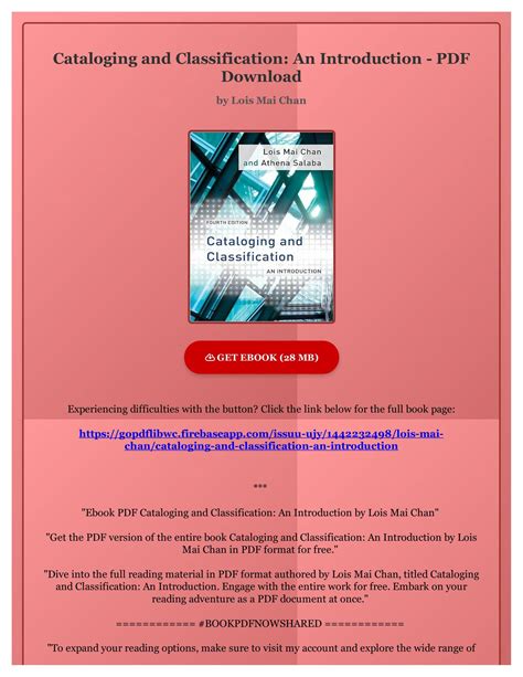 Cataloging And Classification An Introduction Ebook