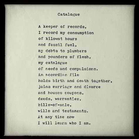 Cataloging Examples Poetry