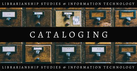 Cataloging Or Cataloguing