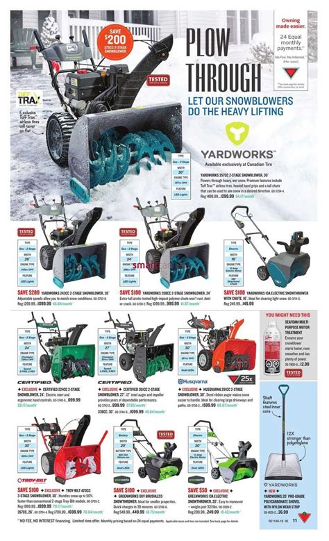 Catalogue Canadian Tire