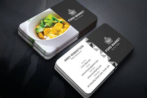 Catering Business Card Template