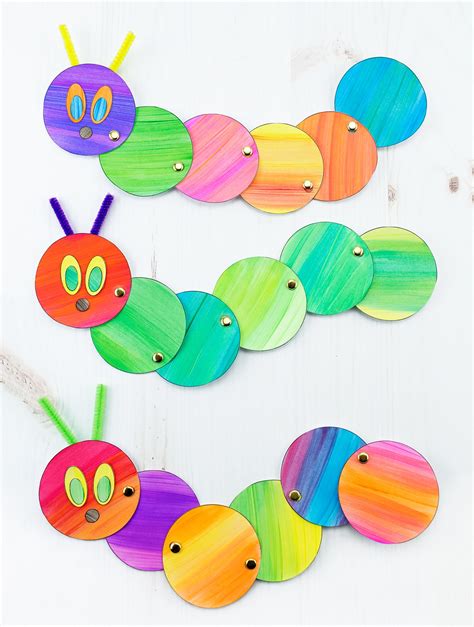 Caterpillar Craft Template