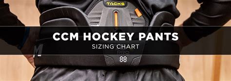 Ccm Pants Size Chart