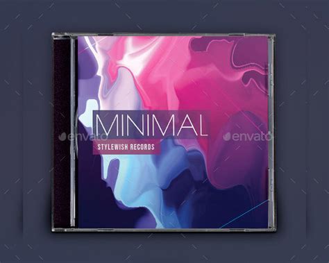 Cd Cover Template Psd