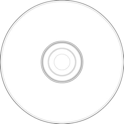 Cd Disc Template Photoshop