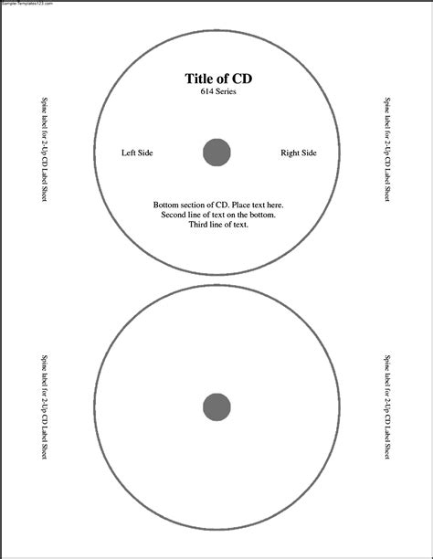 Cd Labels Printable