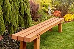 Cedar Bench DIY