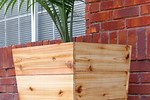 Cedar Tapered Planter Boxes Plans