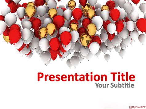Celebration Powerpoint Template