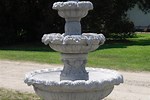 Cement Water Fountain