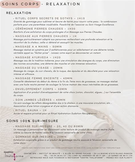 Centre Thalaforme à Rilhac-Rancon