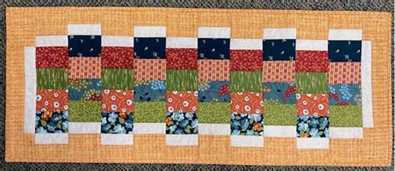 Cha Cha Cha Table Runner Pattern
