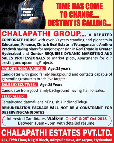 Chalapathi Estates Pvt. Ltd.