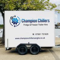 Champion Chillers Fridge & Freezer Trailer Hire