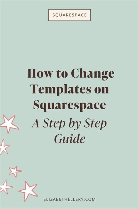 Change Template On Squarespace