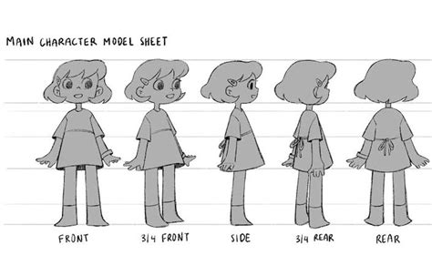 Character Template Drawing
