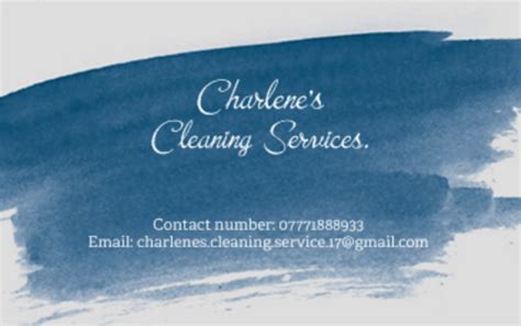 Charlenes' cleaning service