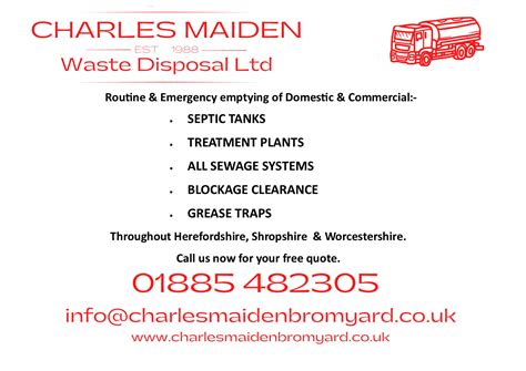Charles Maiden Waste Disposal Ltd