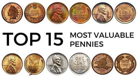 Chart Most Valuable Pennies