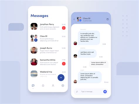 Chat App Template With Audio Feature Ios Android
