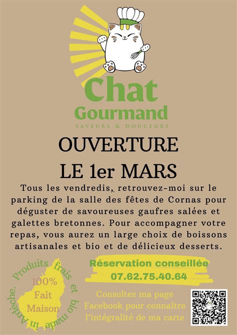 Chat Gourmand à Cornas