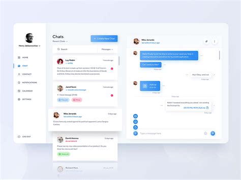 Chat Window Template