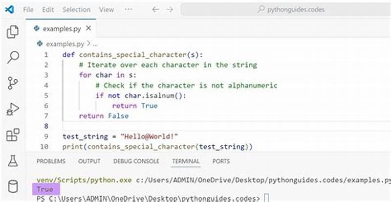 Check For Pattern In String Python