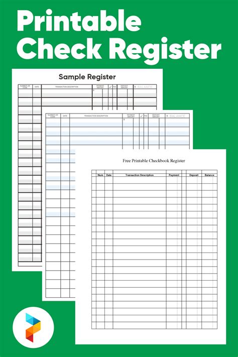 Check Ledger Printable