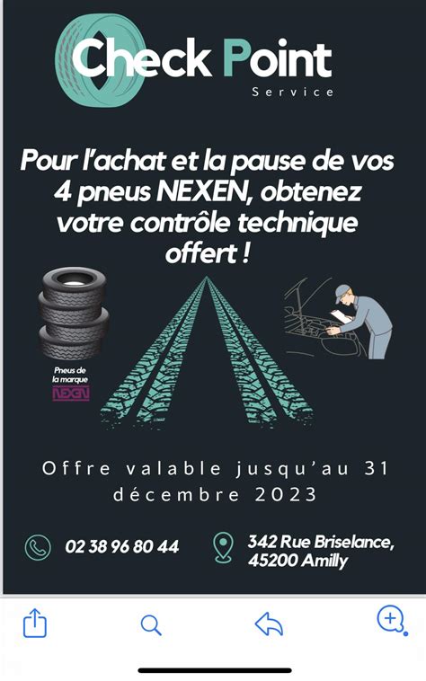 Check Point Service à Amilly