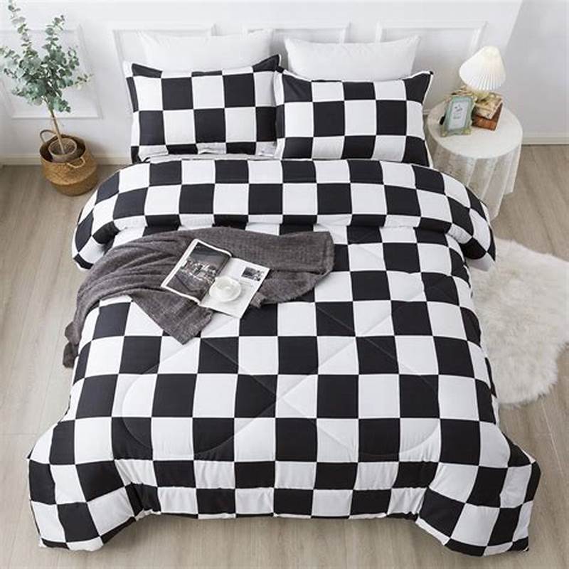 Checkered Pattern Bedding