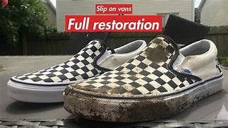 Checkered Vans Restoration