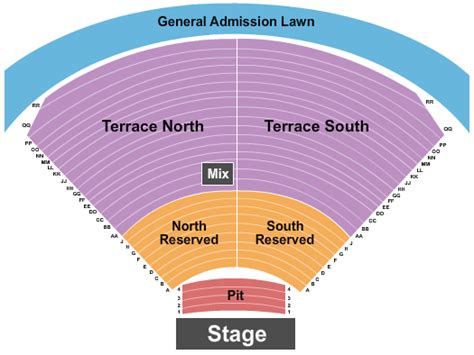 Chesterfield Amphitheater Seating Chart