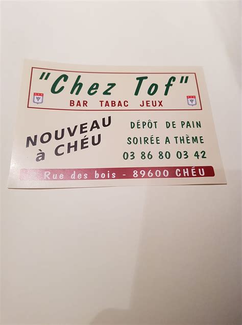 Chez Tof à Saint-Menges