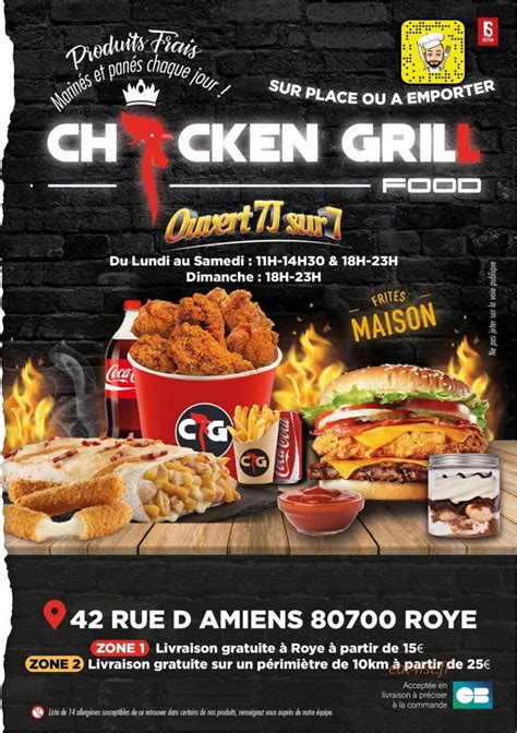 Chicken Grill à Roye