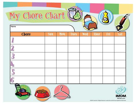 Child Chore Chart