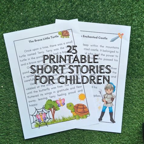 Children's Story Printable