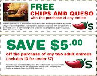 Chilis 20 Off Coupon Printable