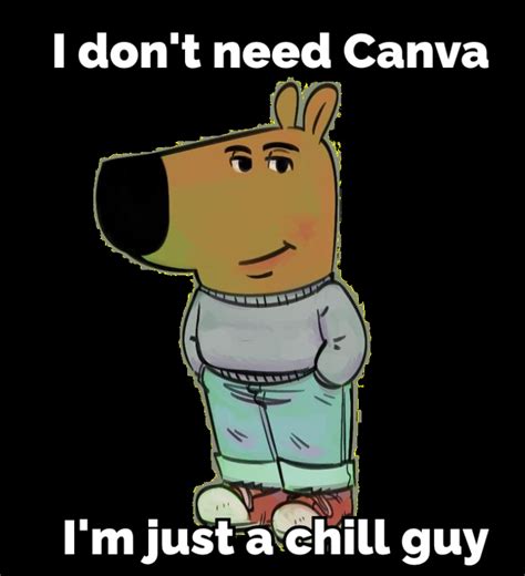 Chill Guy Meme Template