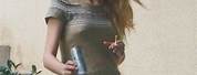 Chloe Lattanzi Smoking Cigarettes
