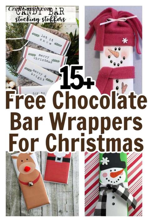 Chocolate Bar Wrappers Printable